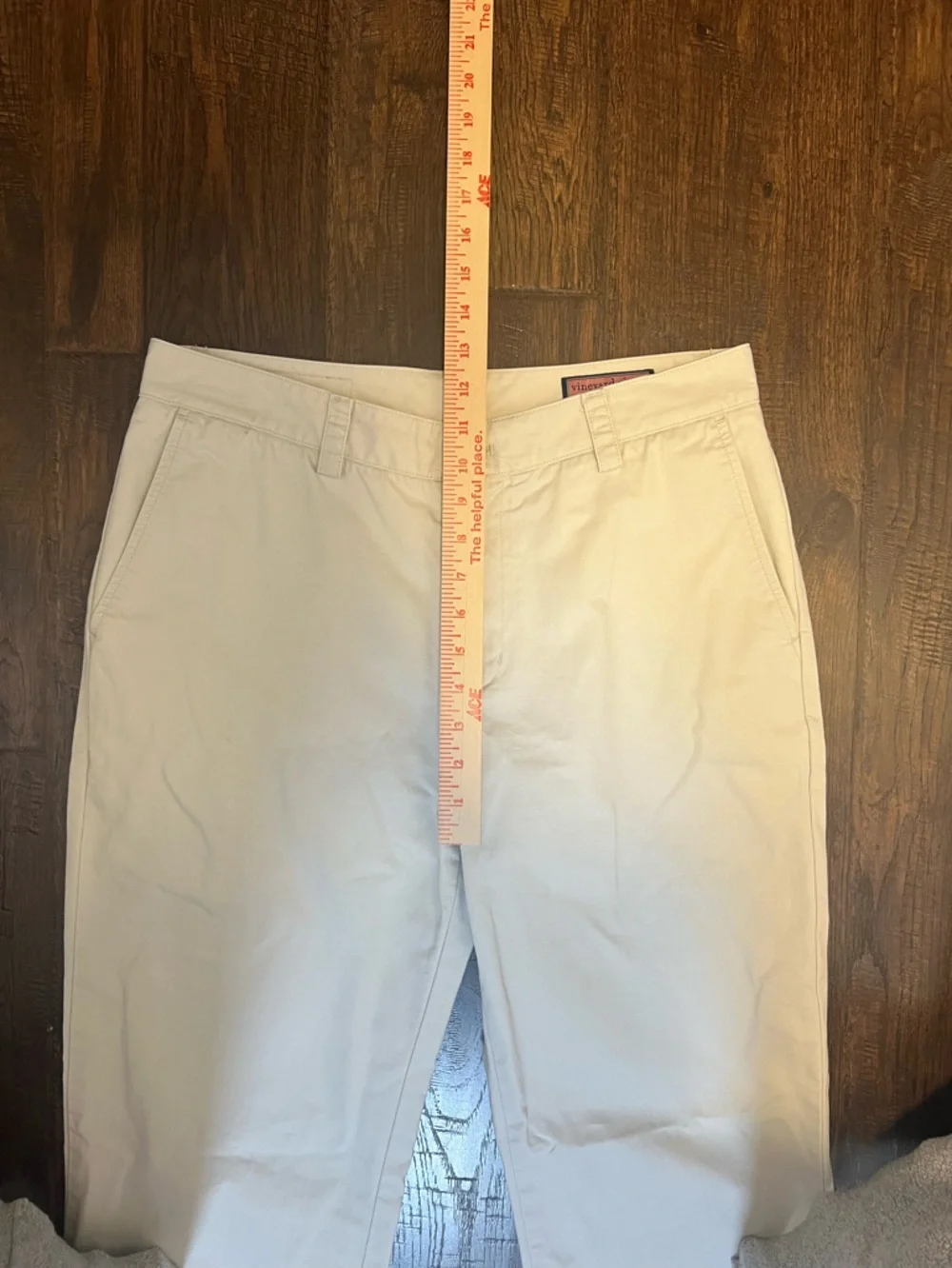 Vineyard Vines Men’s Collegiate Pants Size 33 Color Cream